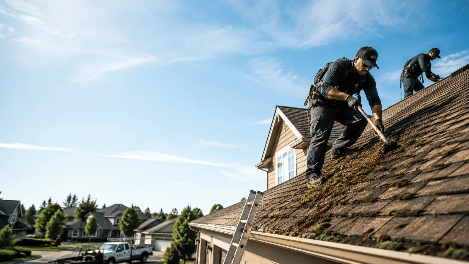 Roof Moss Removal in Prospect, TN near me